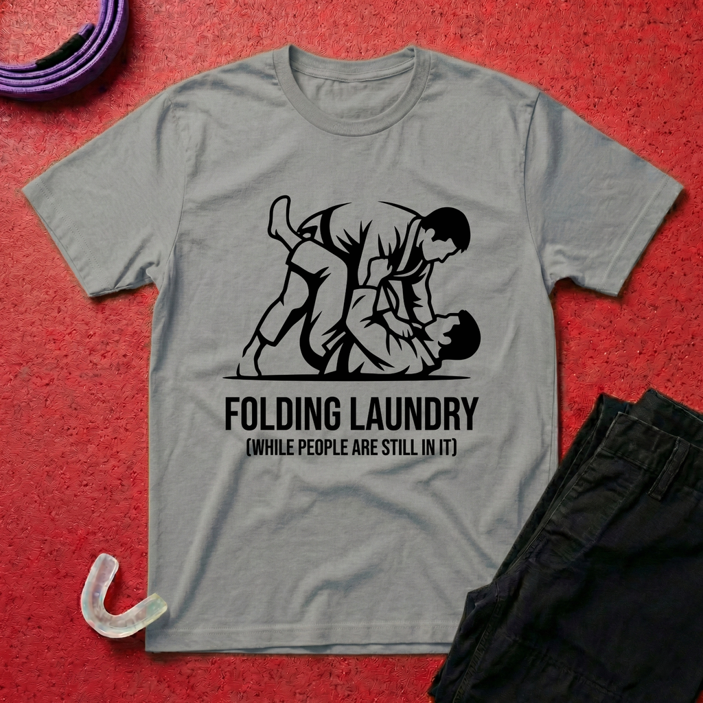 Folding Laundry T-Shirt
