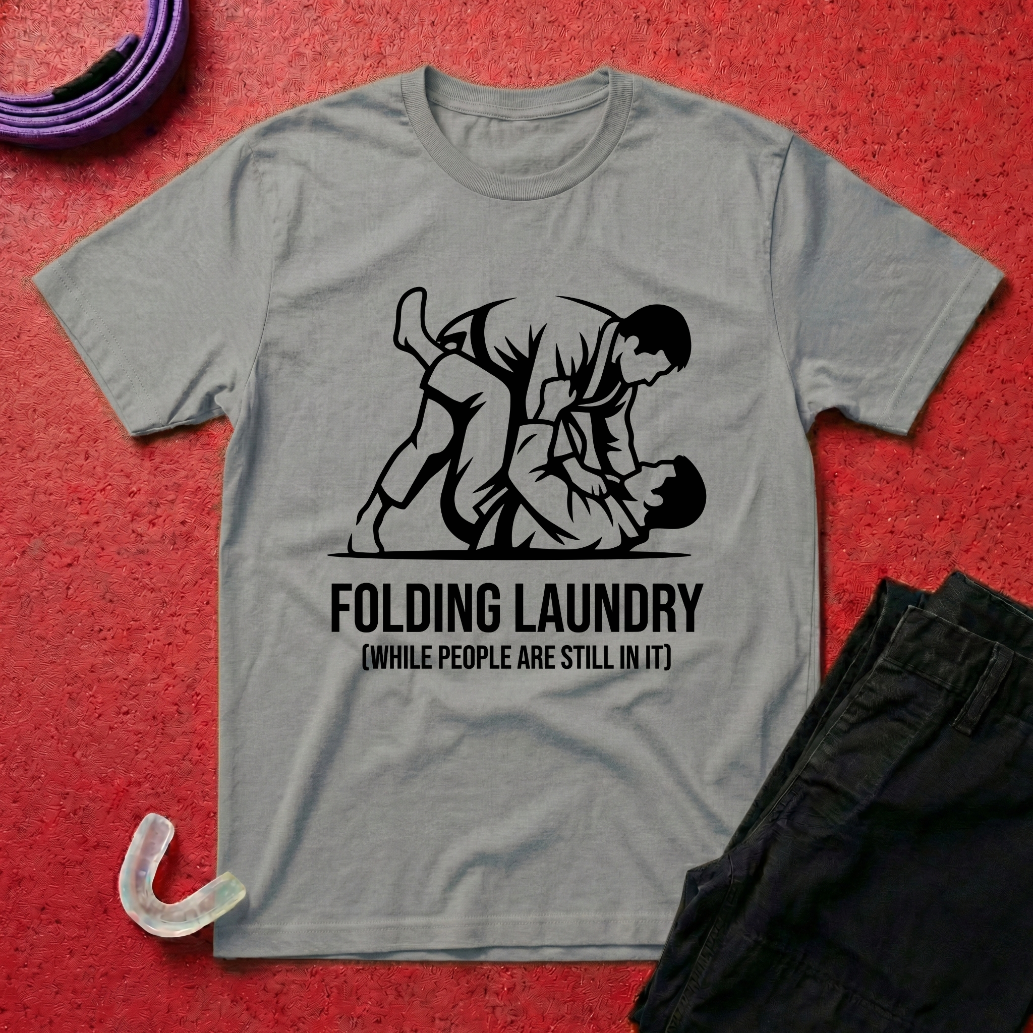 Folding Laundry T-Shirt