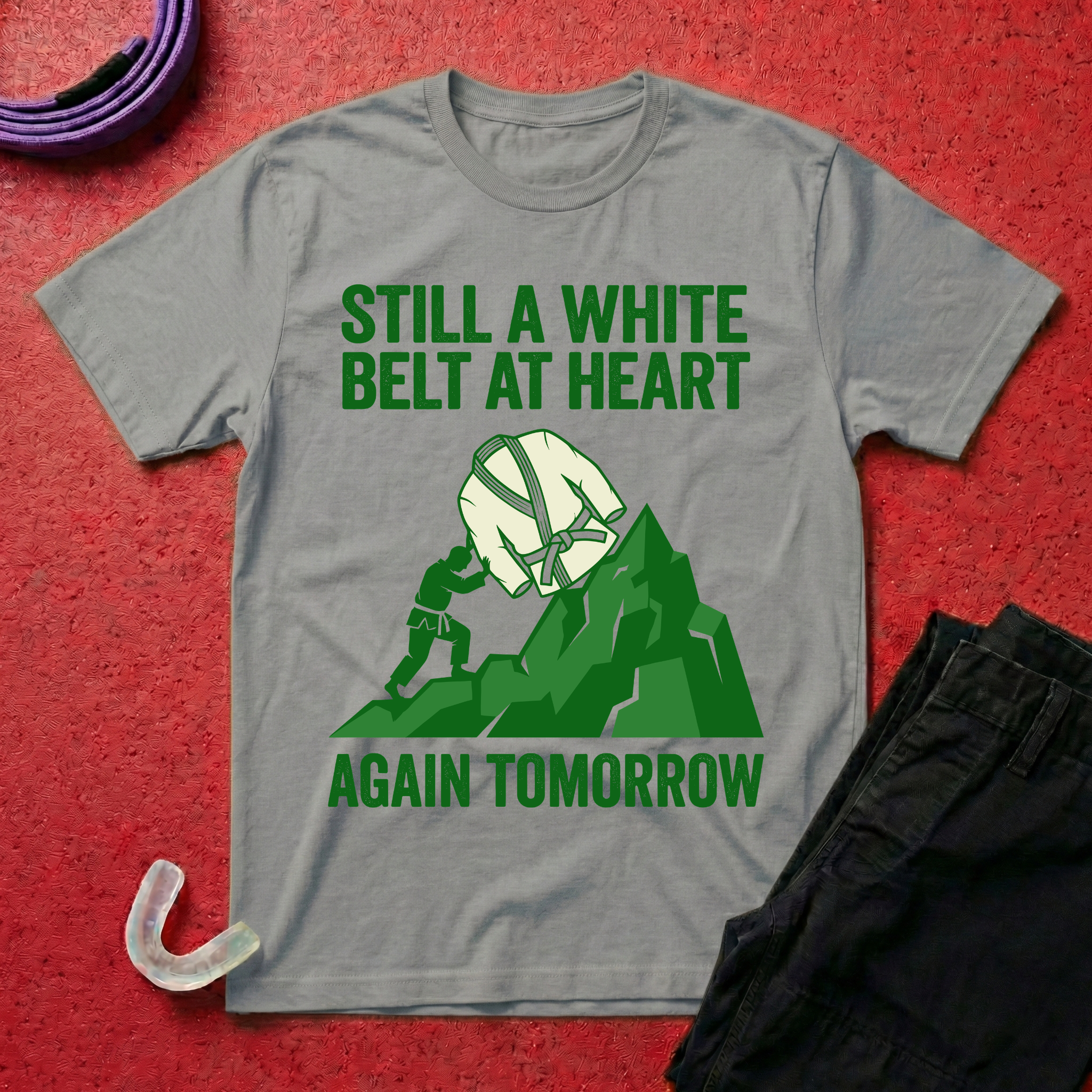 White Belt At Heart T-Shirt