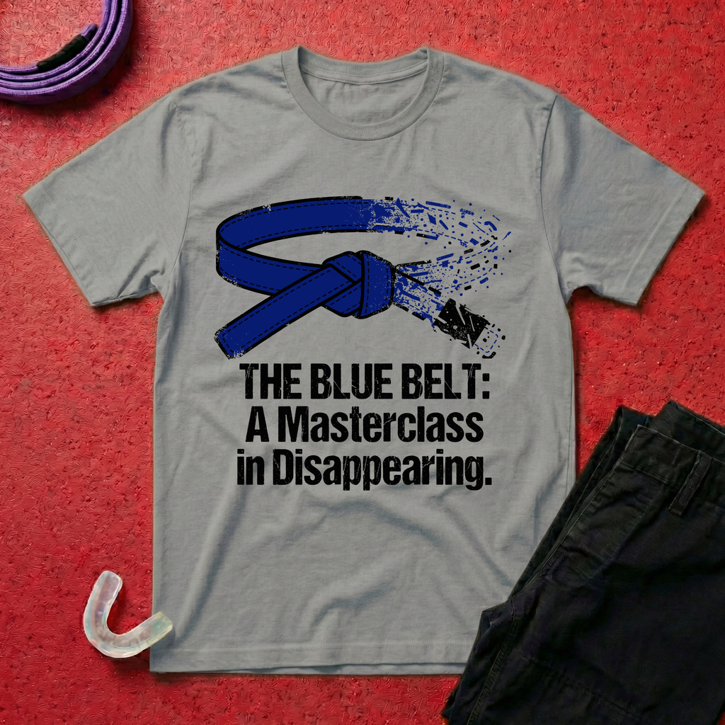 Blue Belt Disappearing T-Shirt