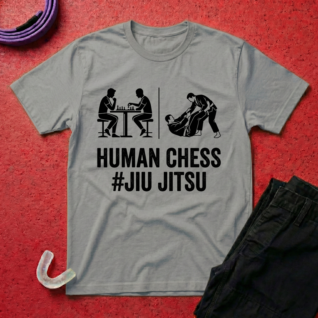 Human Chess Jiu Jitsu T-Shirt