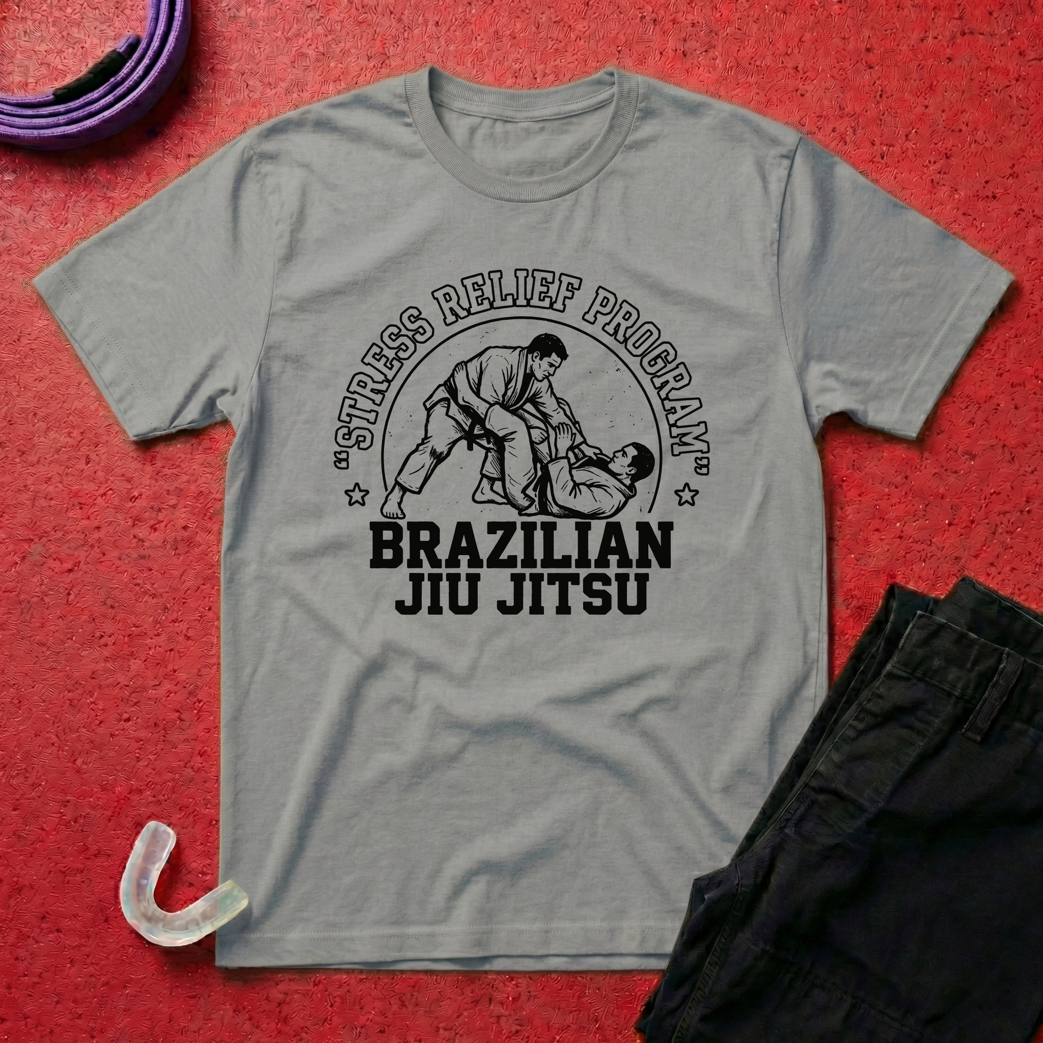 BJJ Stress Relief Program T-Shirt