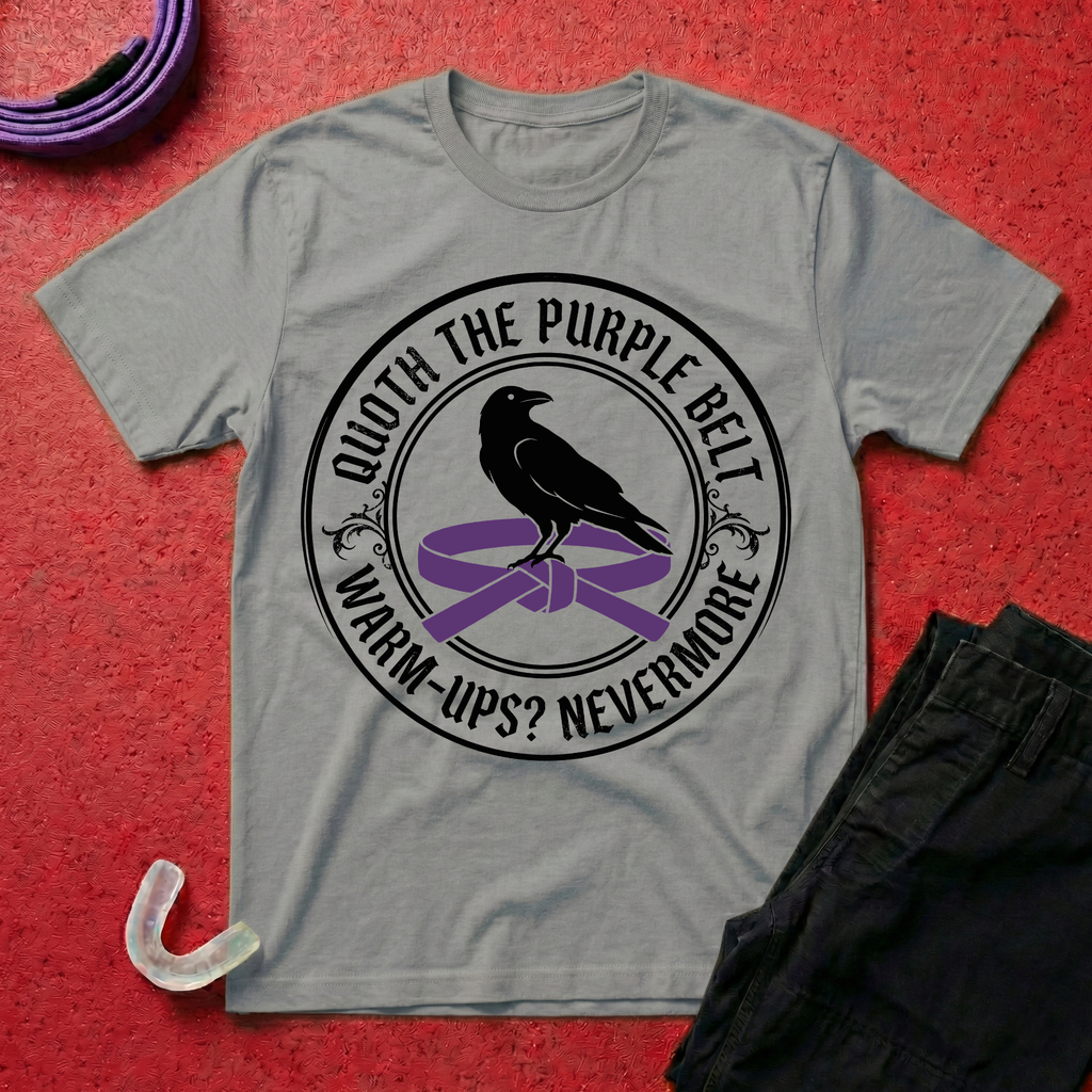 Quoth The Purple Belt T-Shirt