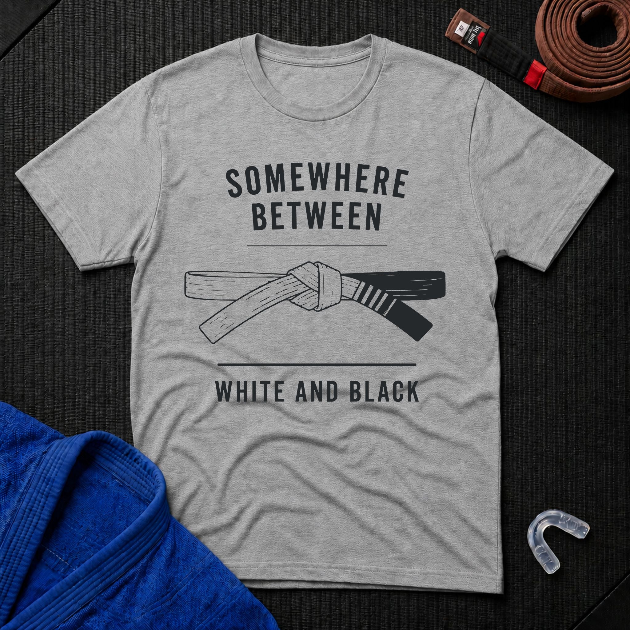 Between White And Black T-Shirt