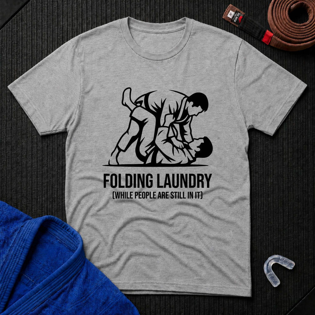 Folding Laundry T-Shirt