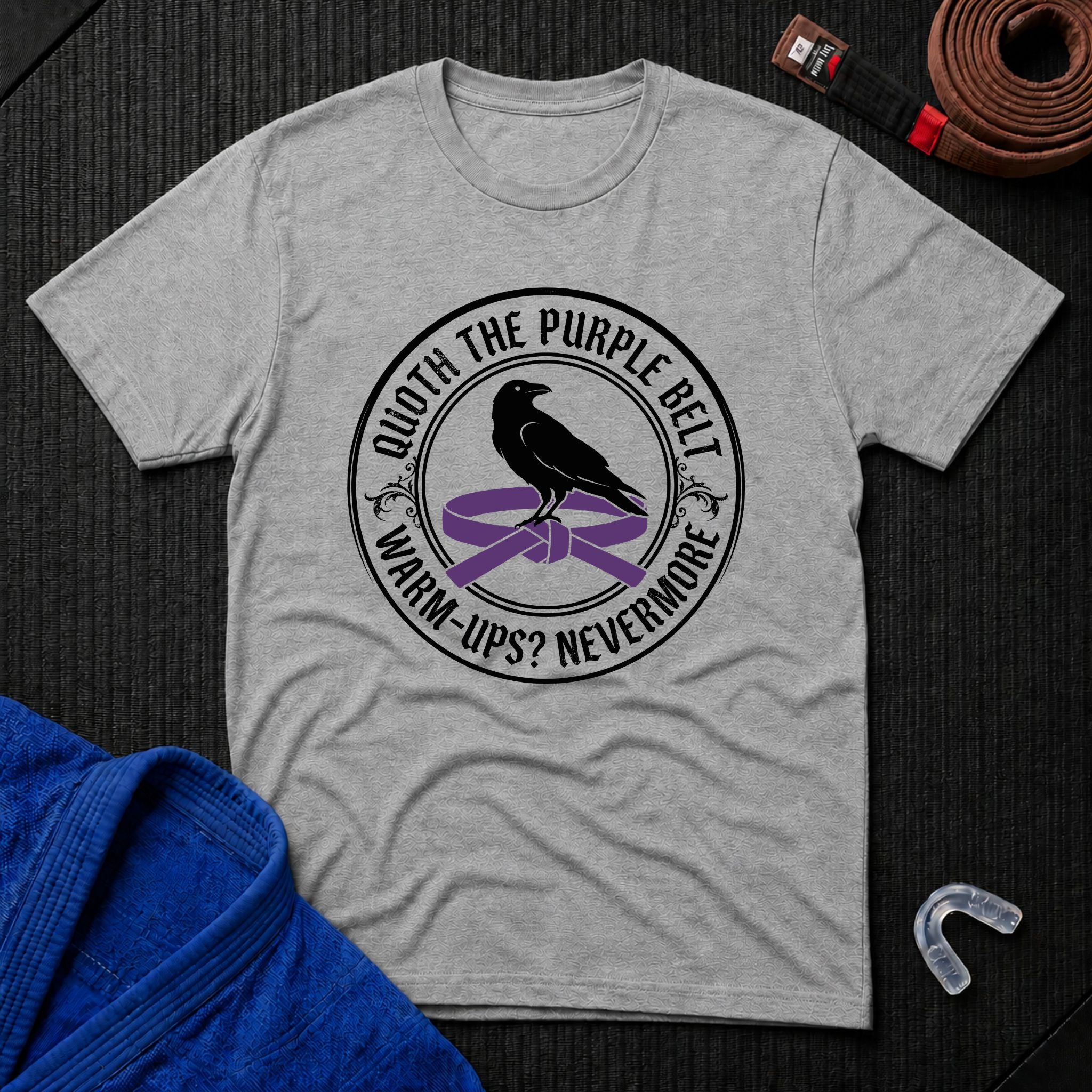 Quoth The Purple Belt T-Shirt