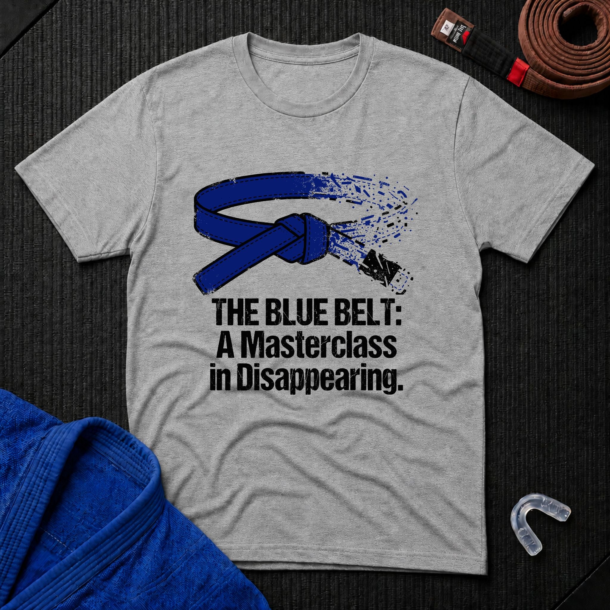 Blue Belt Disappearing T-Shirt