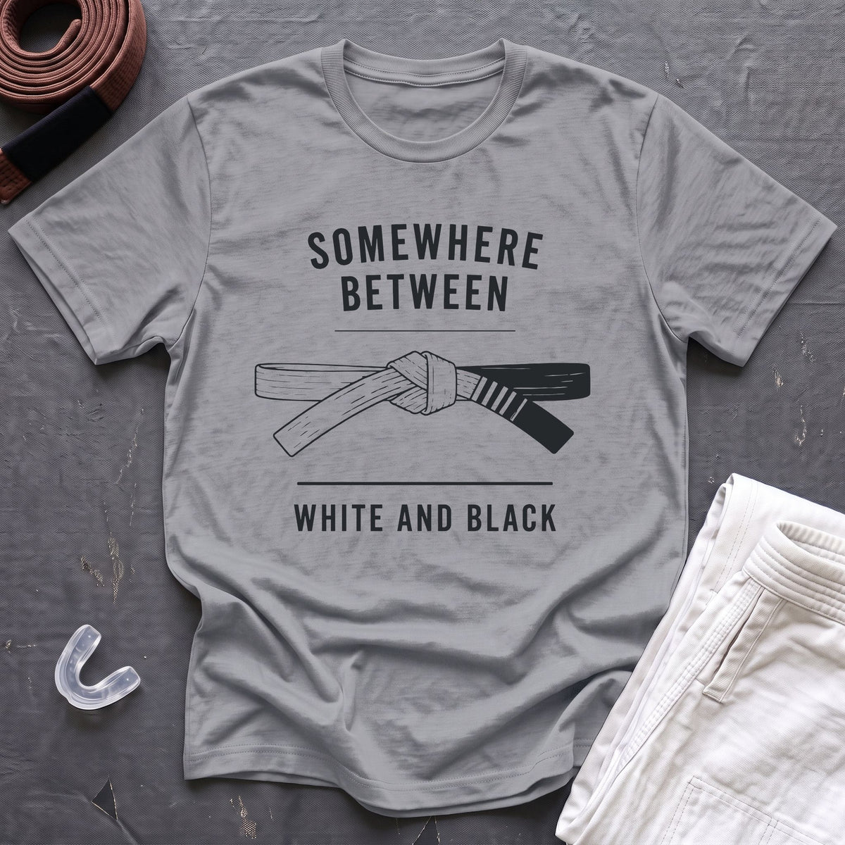 Between White And Black T-Shirt