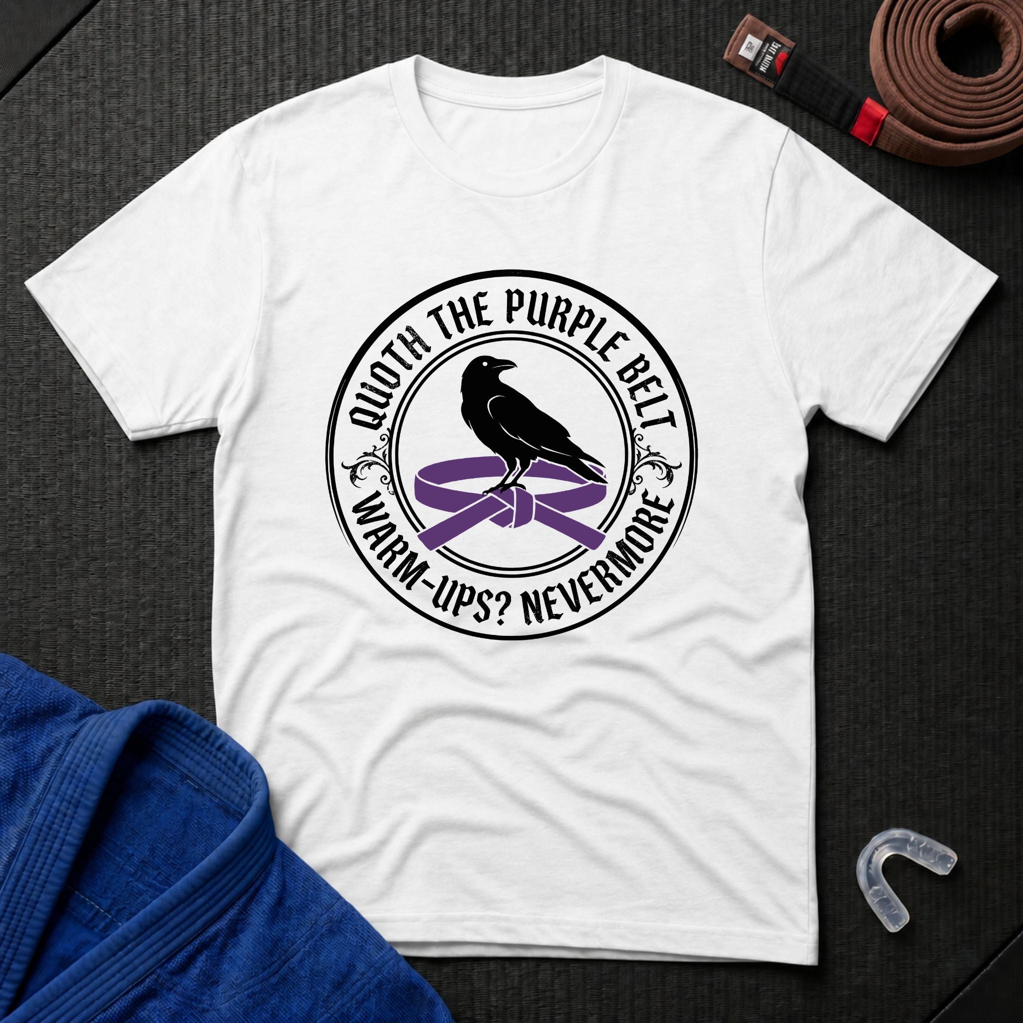Quoth The Purple Belt T-Shirt
