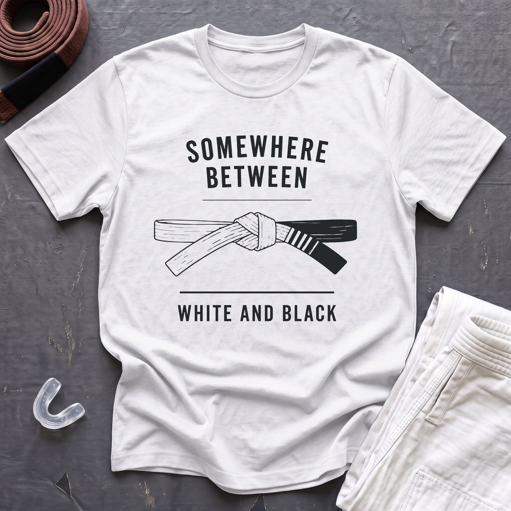 Between White And Black T-Shirt
