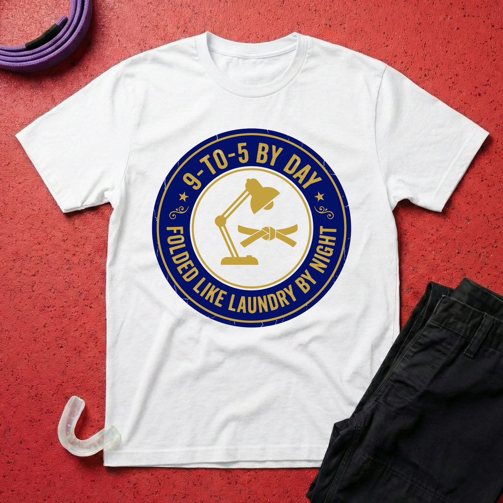 9-5 By Day Folded By Night T-Shirt