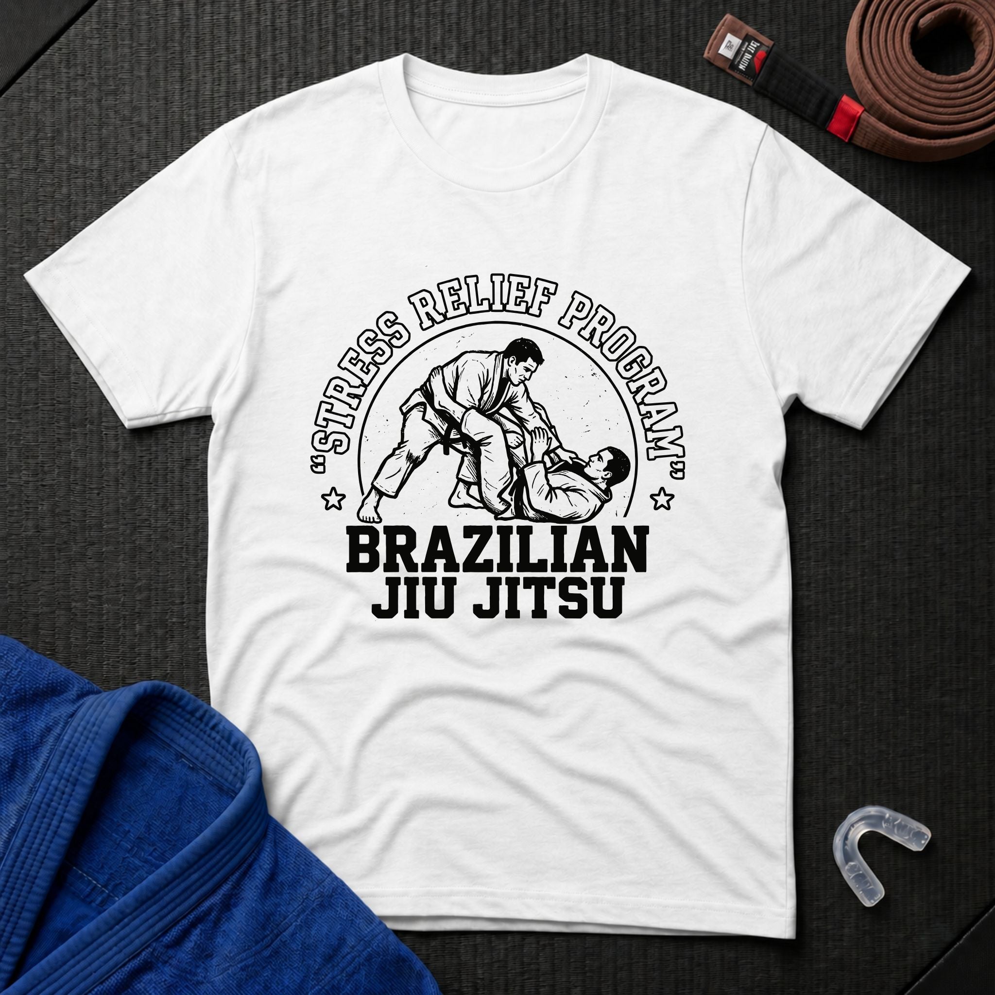 BJJ Stress Relief Program T-Shirt