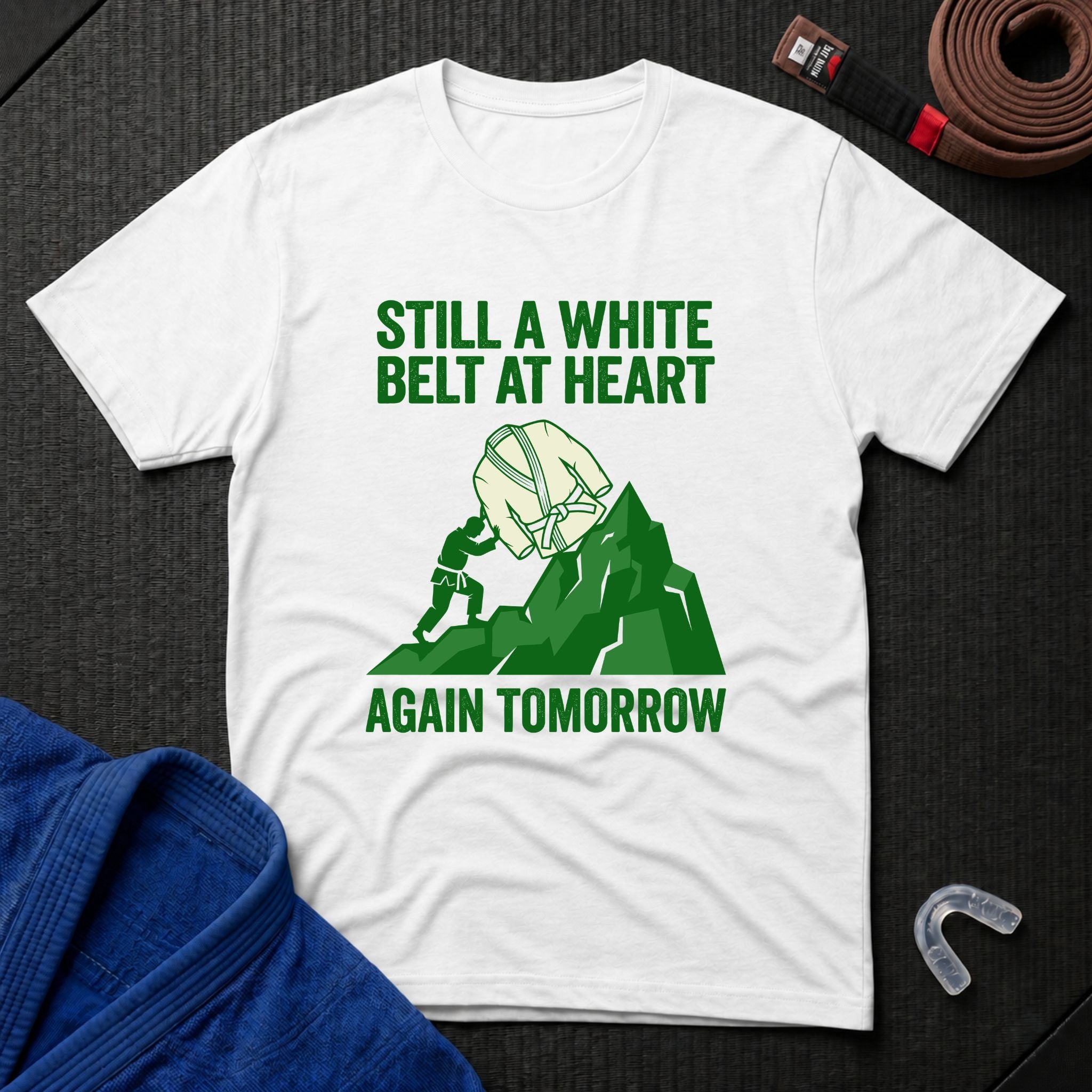 White Belt At Heart T-Shirt