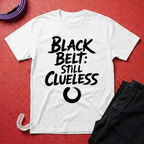 Clueless Black Belt T-Shirt