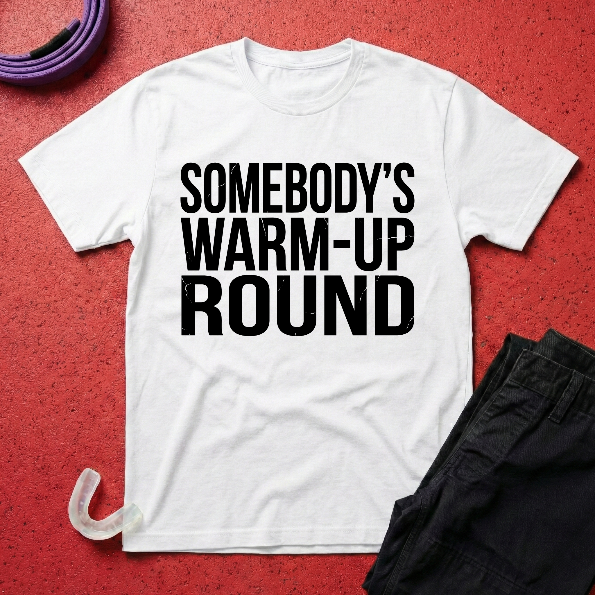 Somebody's Warm-up T-Shirt