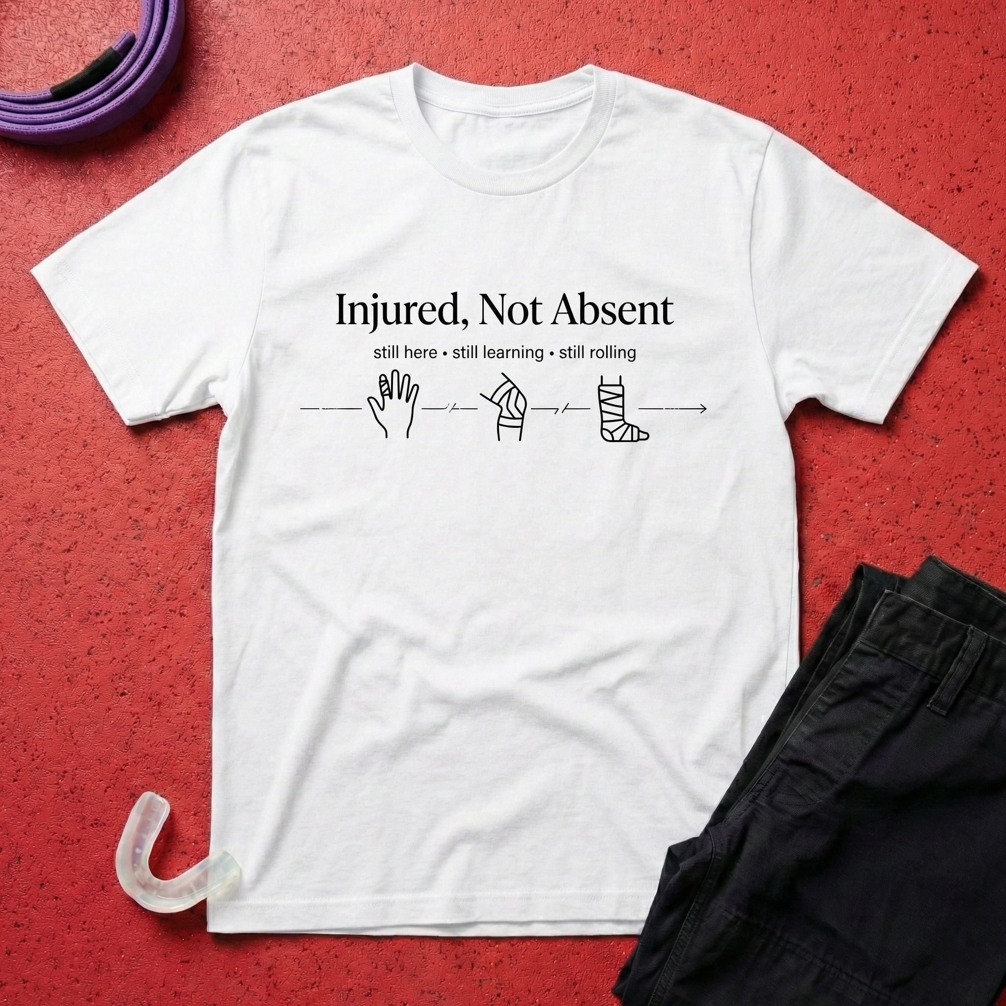 Injured, Not Absent T-Shirt