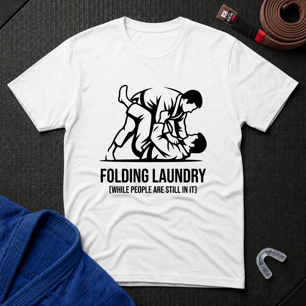 Folding Laundry T-Shirt