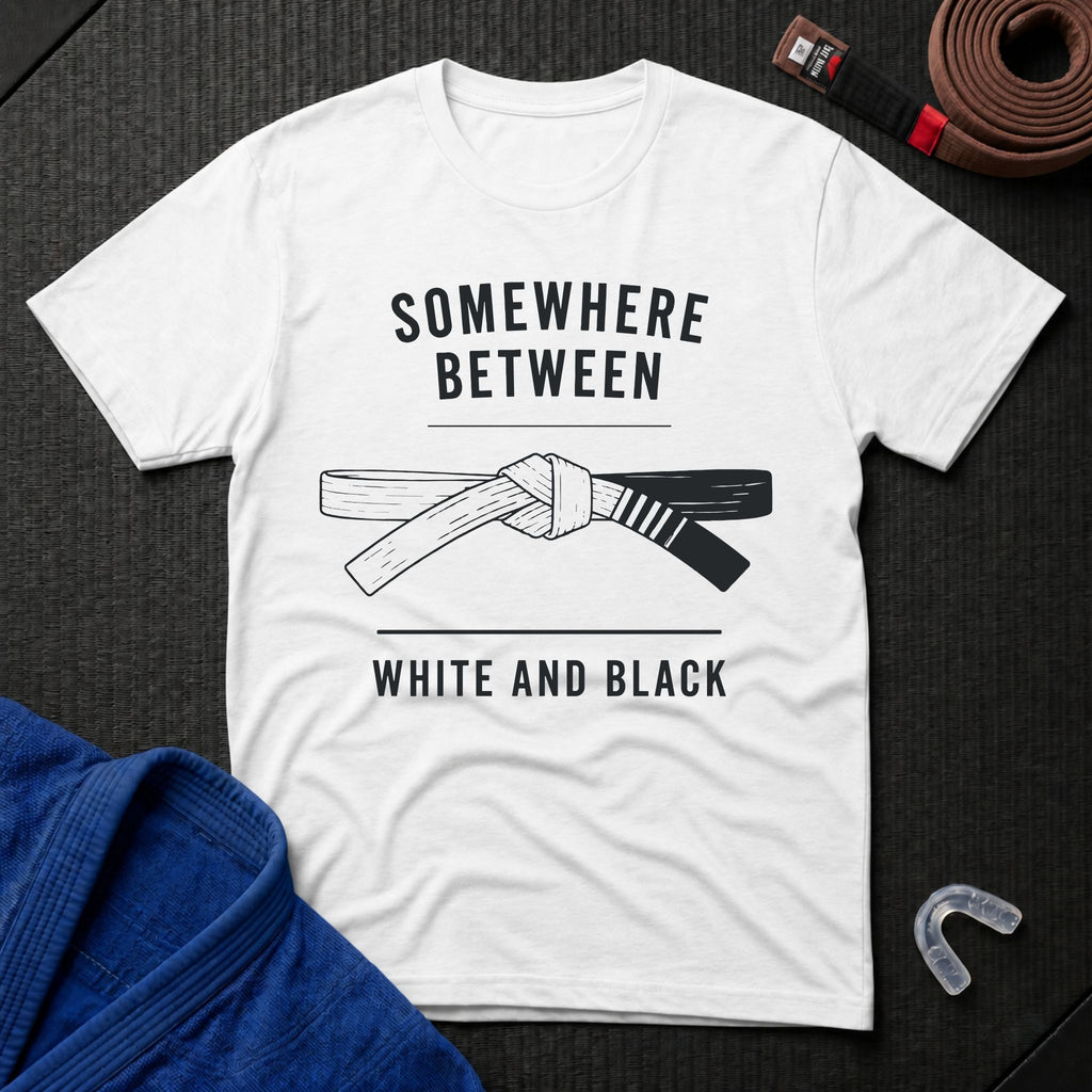 Between White And Black T-Shirt