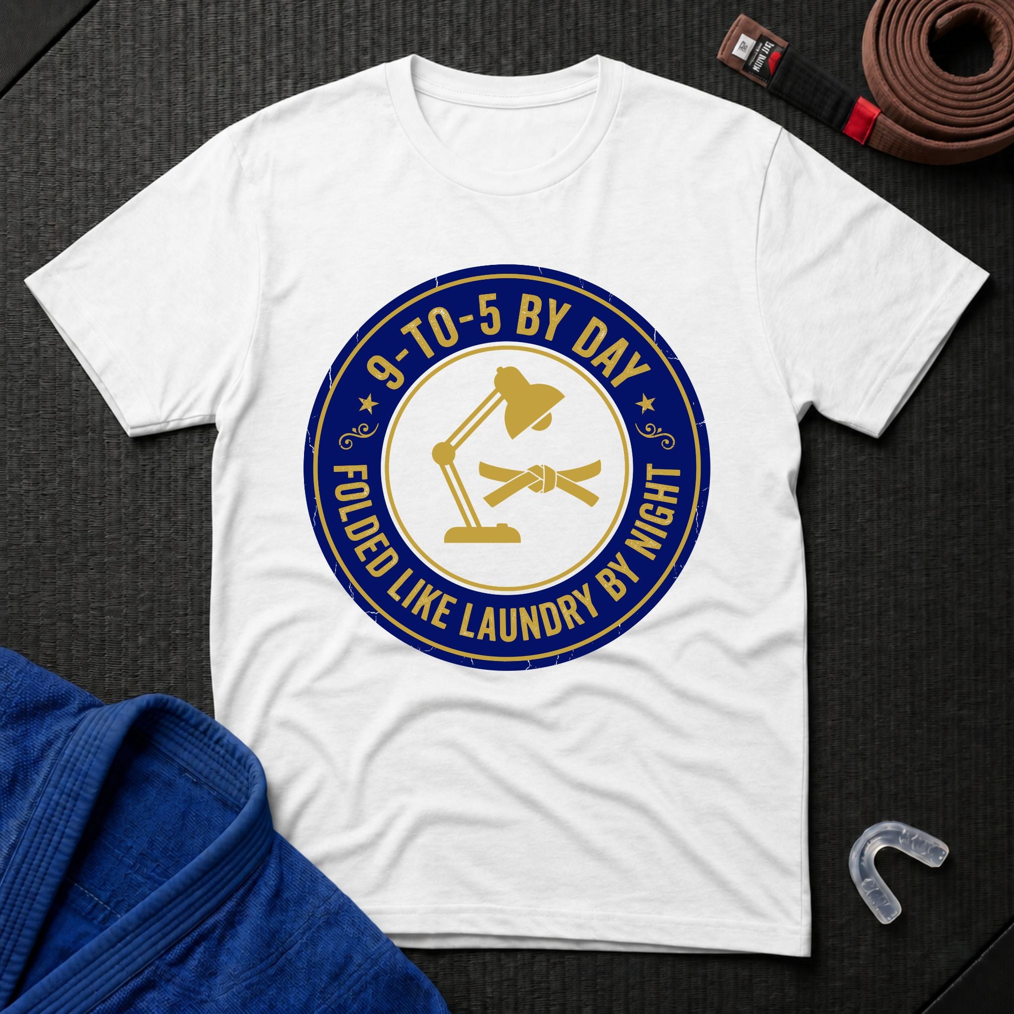 9-5 By Day Folded By Night T-Shirt